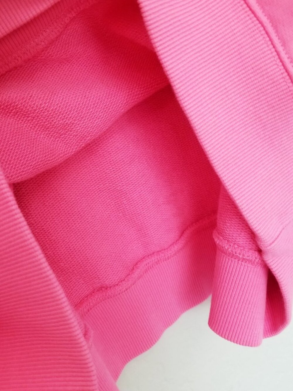 Poppi Future Served Fresh Pink Crewneck Sweatshirt Birthday Suit Oversized M - Picture 13 of 16